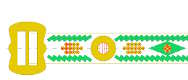 Folk belt from Rzeszów, simplified version 1